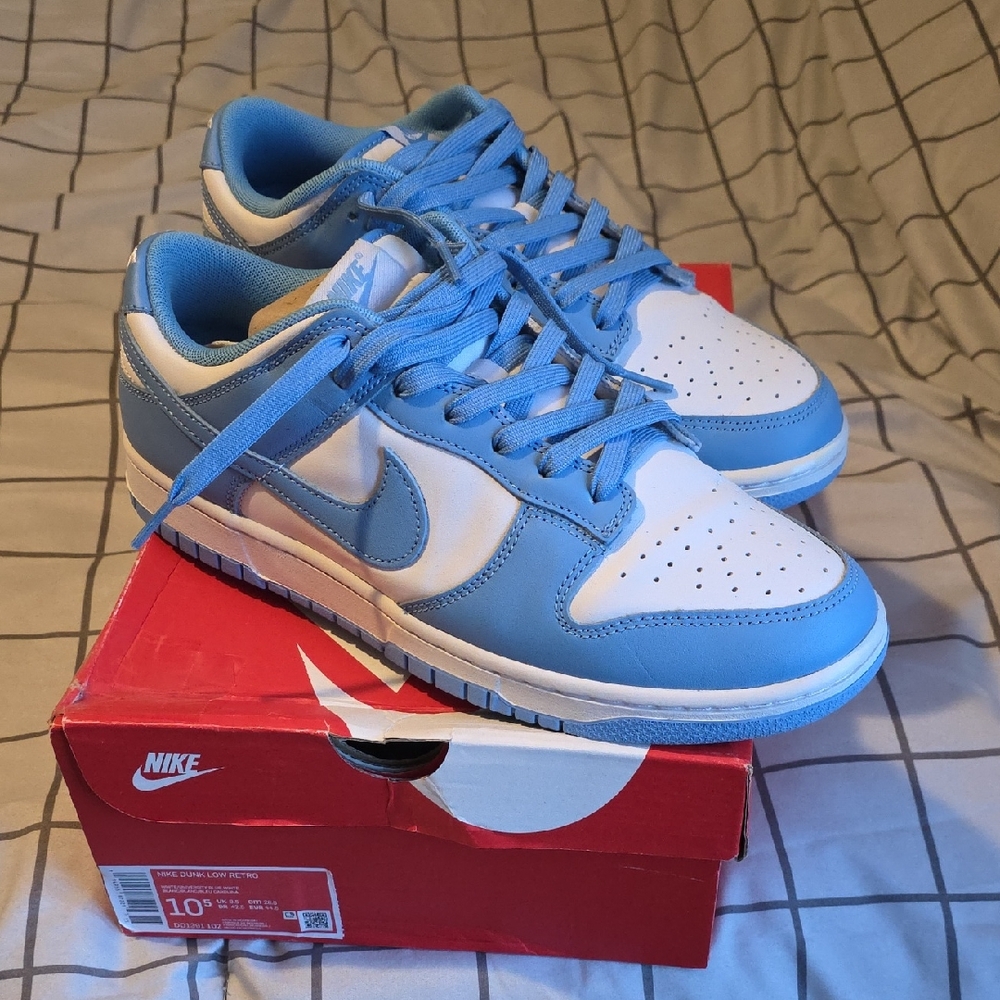 Nike Kids Sky Blue and White Sneakers